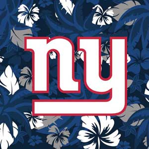 NFL New York Giants Tropical Print Beats Solo 3 Wireless Skin